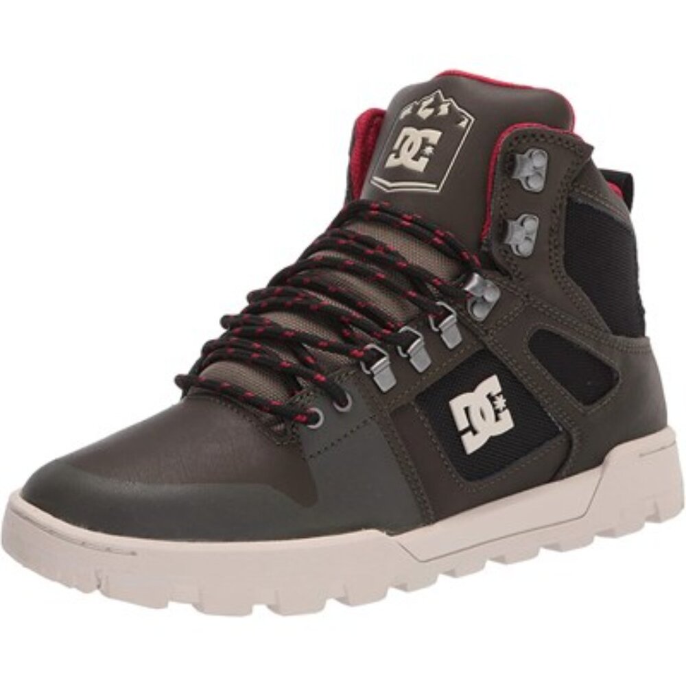 Dc - Mens Pure Ht Wr Boots, size 8.5 US mens, color black.